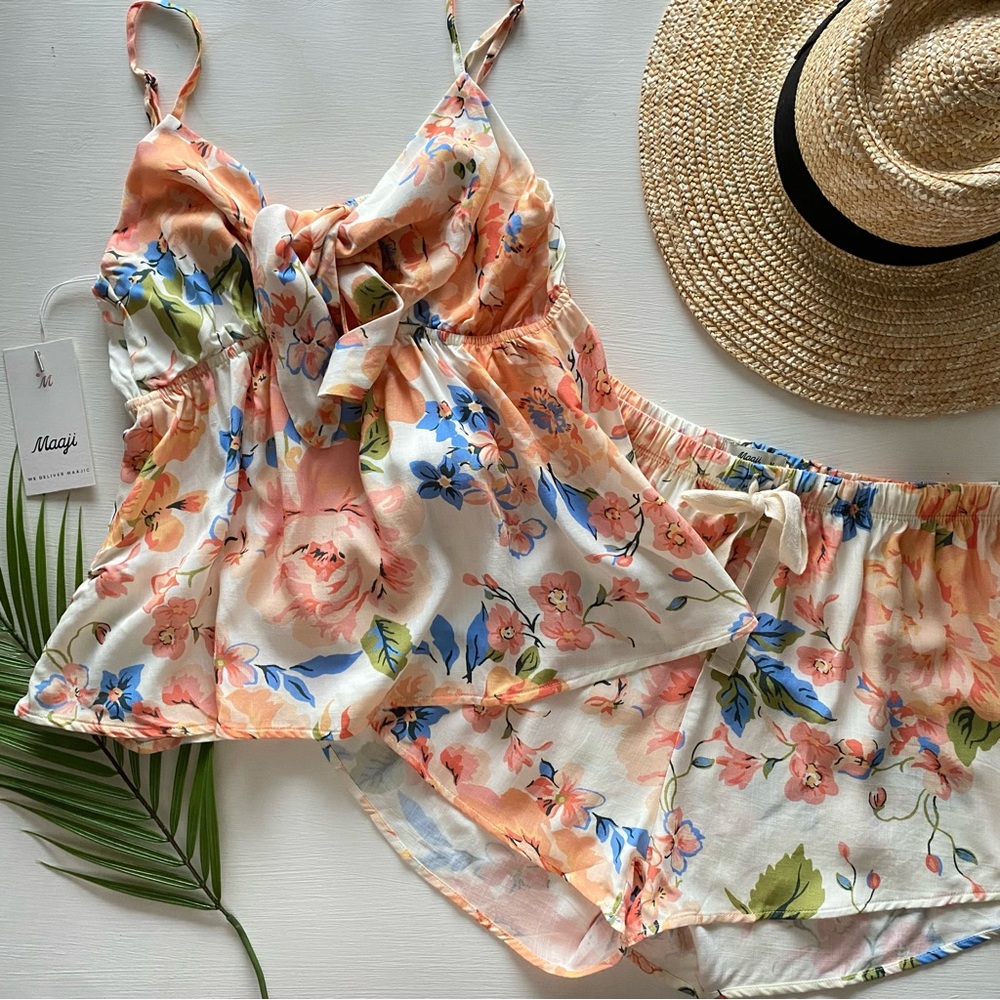 Maaji Floral Pajama Set
